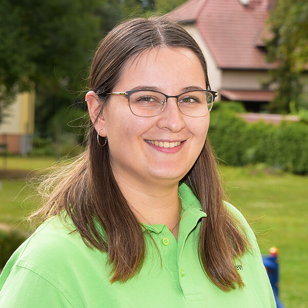 Mitarbeiterin der WBG "Aufbau" Strausberg Lara Ralew